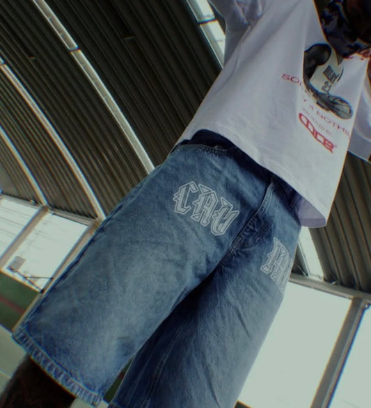 CDLR® Baggy Short Jeans