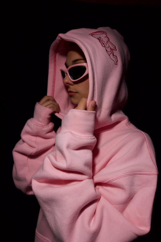 WHISPERS PINK HODDIE