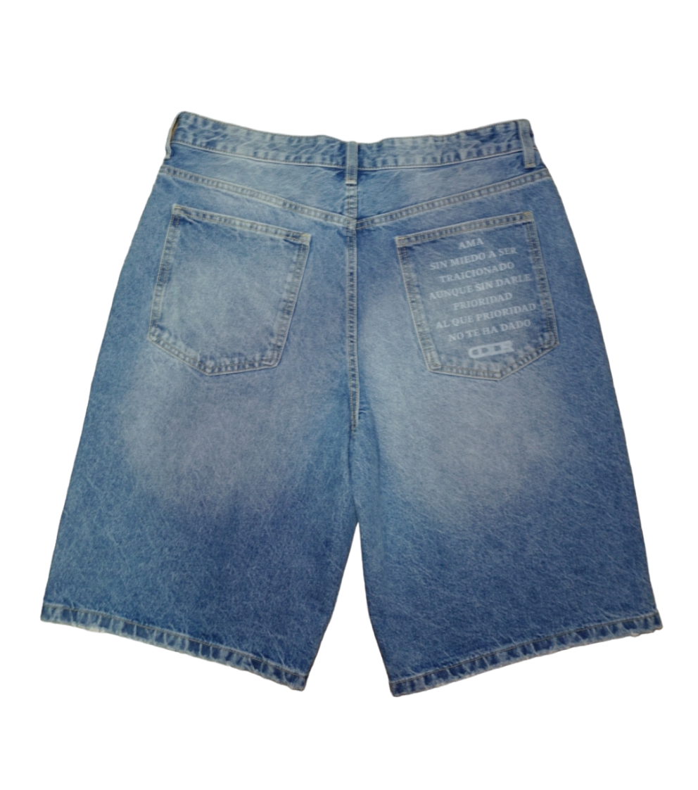 CDLR® Baggy Short Jeans